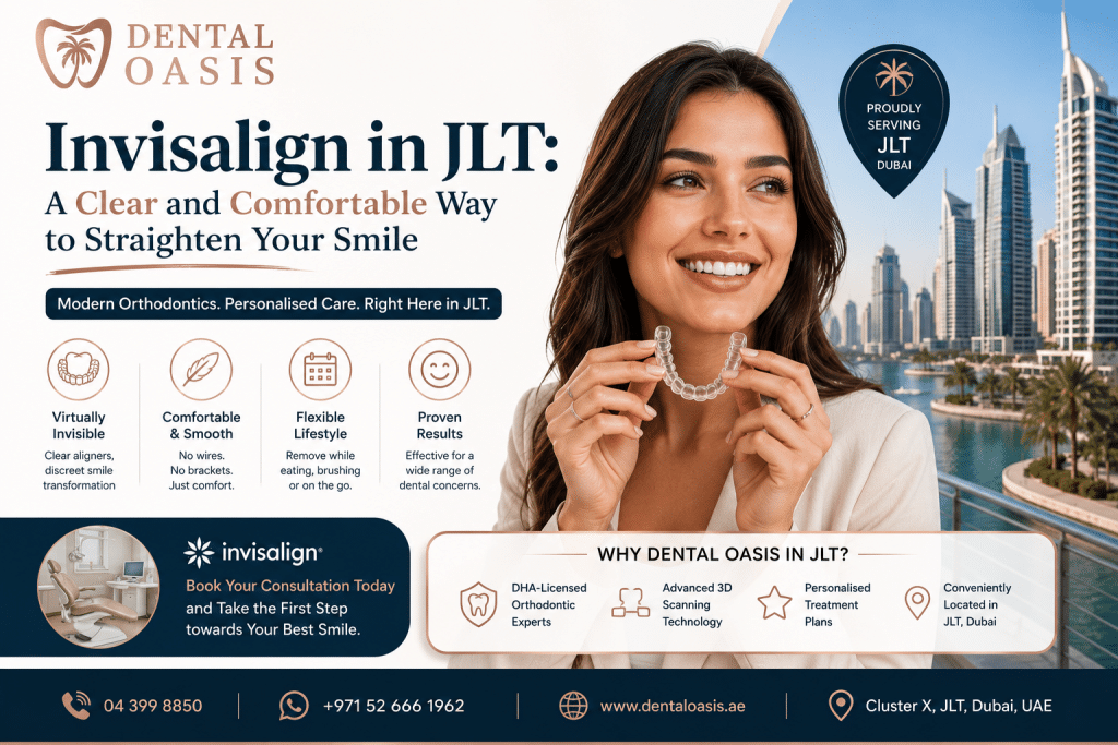Invisalign in JLT: A Clear and Comfortable Way to Straighten Your Smile